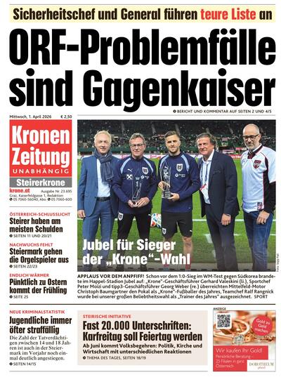 Steiermark 2026-04-01