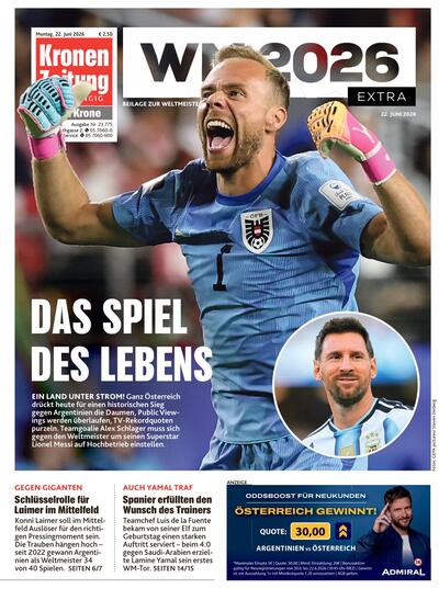 Krone WM Extra 2026-06-22